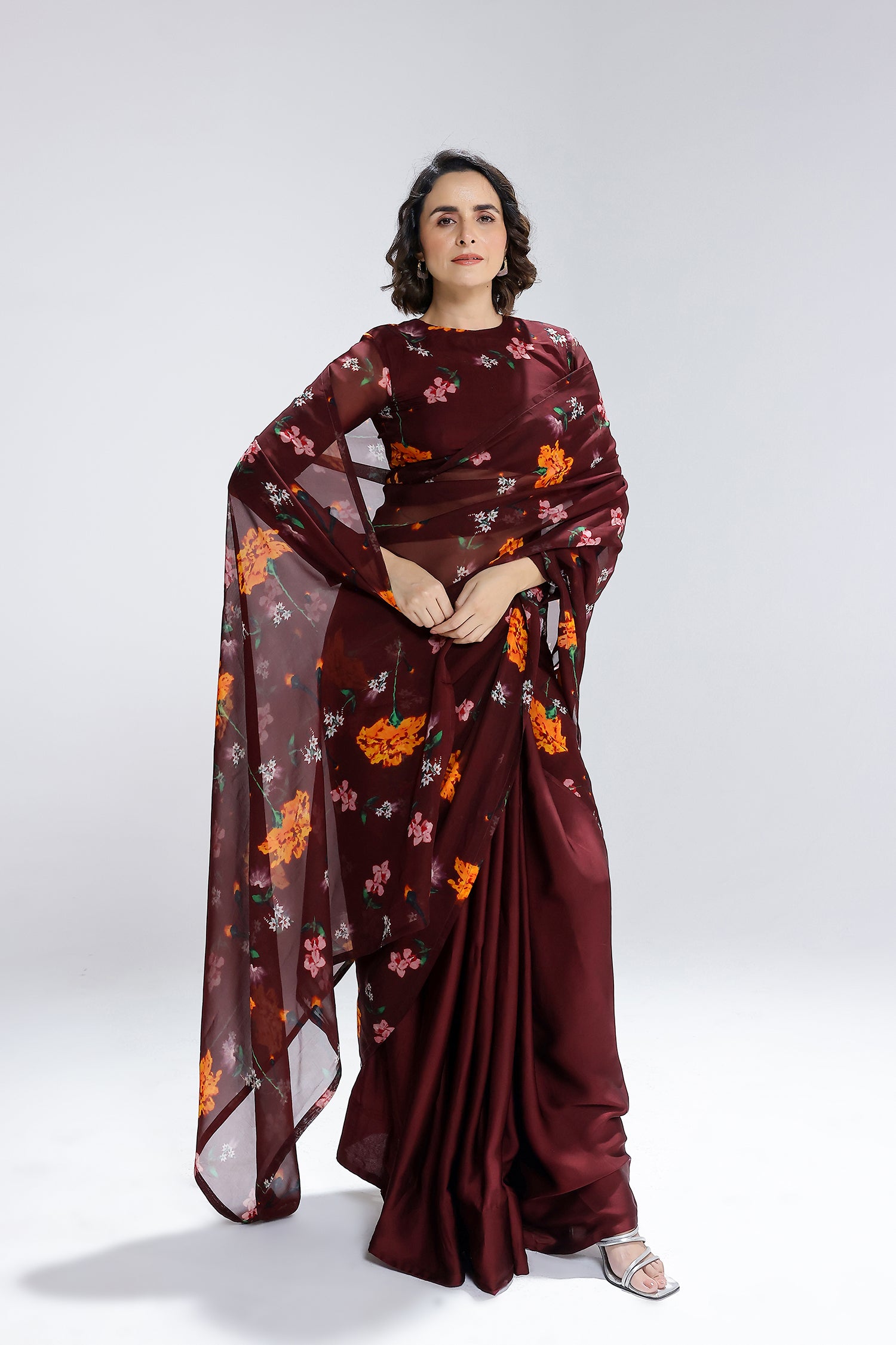 Scarlett Organza Saree
