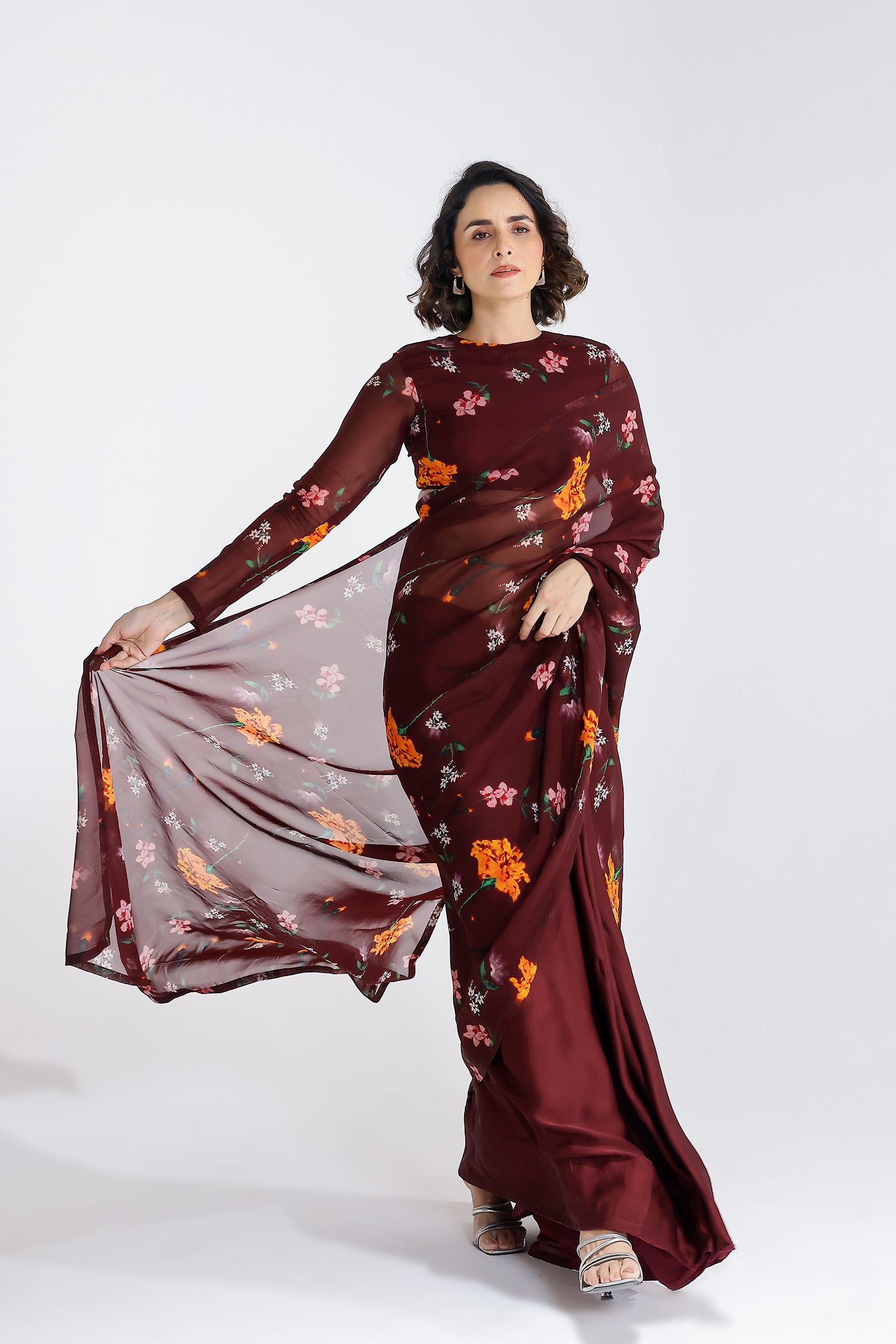 Scarlett Organza Saree