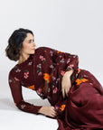 Scarlett Organza Saree