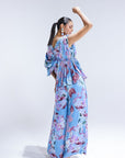 Lyla Draped Blouse With Pants