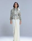 Jasmine Kimono
With Draped Gown