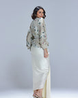 Jasmine Kimono
With Draped Gown