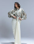 Jasmine Kimono
With Draped Gown