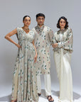 Jasmine Kimono
With Draped Gown