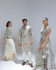 Jasmine Kimono
With Draped Gown