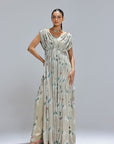 Jasmine Hand Draped Kurta Set