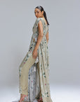 Jasmine Hand Draped Kurta Set