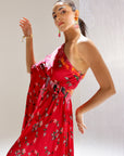 Floralia One Shouder Gown