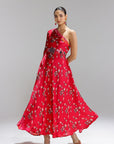 Floralia One Shouder Gown