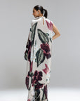 Ivy Gardenia Collar Pallu Saree