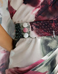 Ivy Gardenia Collar Pallu Saree