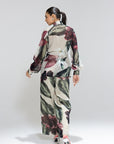 Ivy Gardenia Organza
Jacket Set