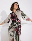Ivy Gardenia Shirt With Skirt