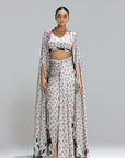 Flora Skirt With Bustier And A Shrug