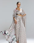 Flora Skirt With Bustier And A Shrug