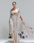 Flora Skirt With Bustier And A Shrug