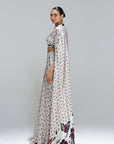 Flora Skirt With Bustier And A Shrug
