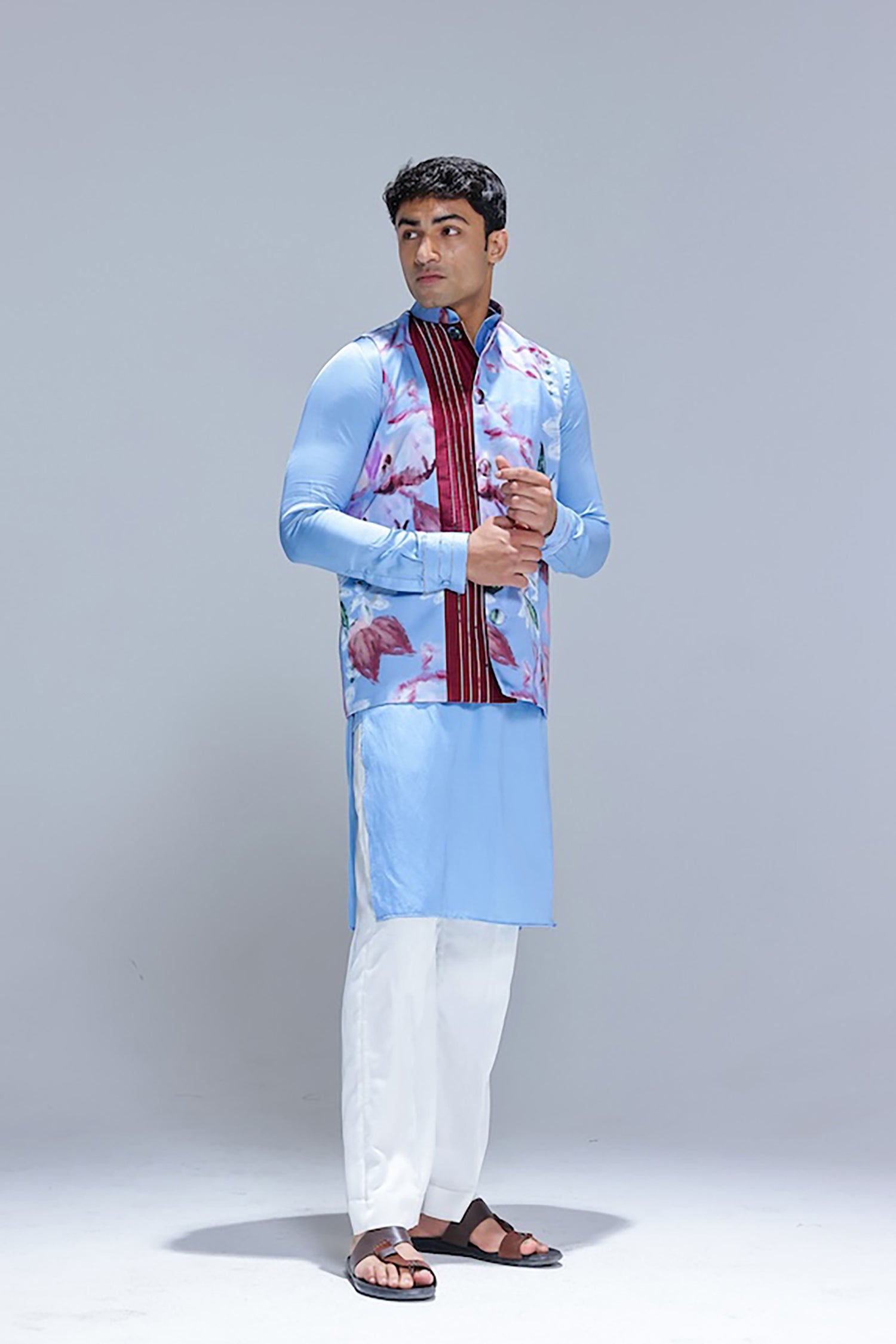 Lyla Kurta Set With Jacket