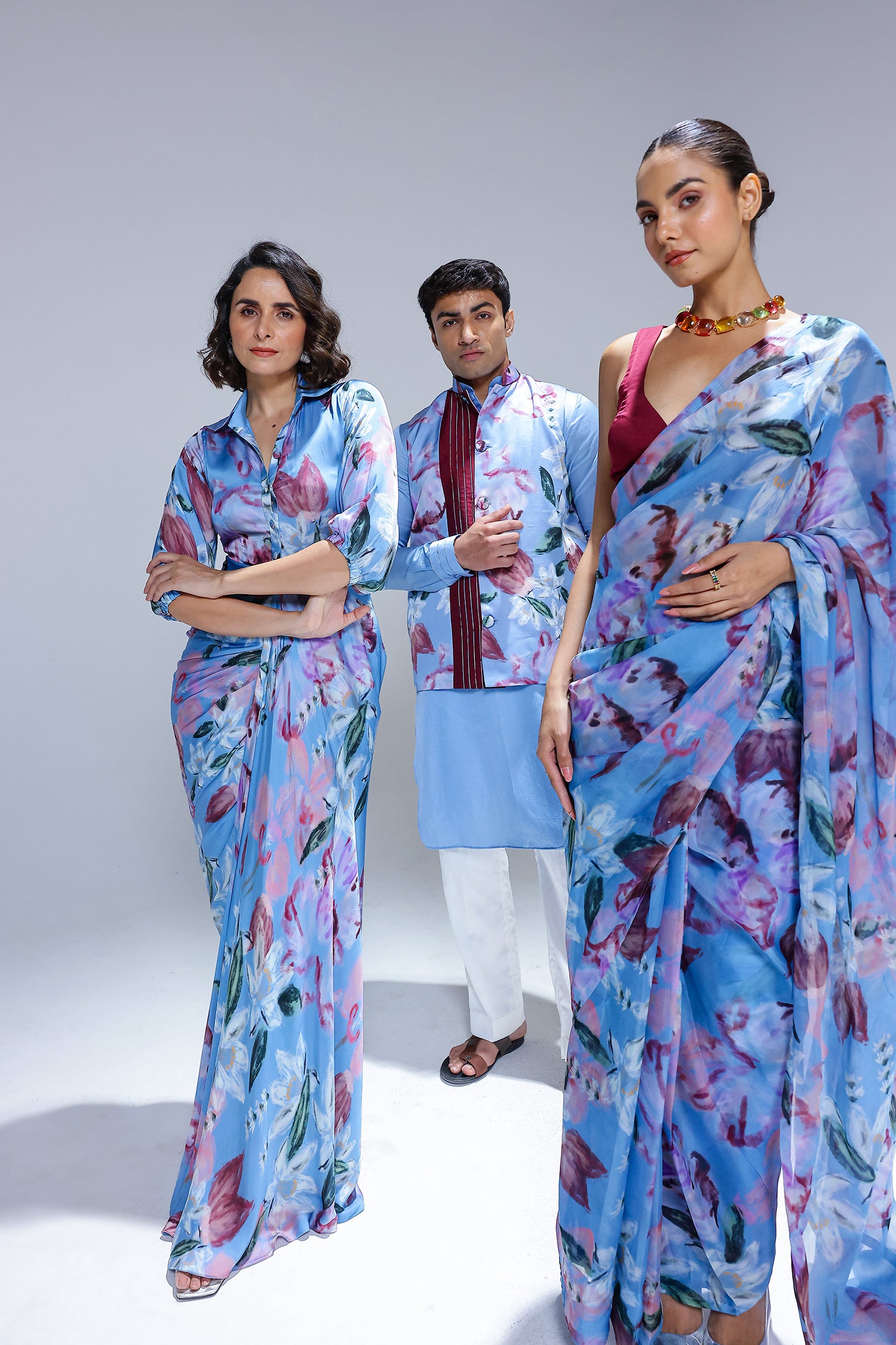 Lyla Kurta Set With Jacket