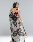 Ivy Gardenia Organza Saree