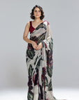 Ivy Gardenia Organza Saree