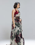 Ivy Gardenia Organza Saree