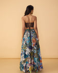 Larissa Corset Blouse, Zoya Lehenga Skirt and Scallop Dupatta