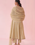 Gulzar Green Anarkali Set