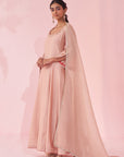 Gauri Blush Pink Anarkali Set