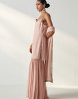 Pakhi Blush Pink Kurta Sharara Set