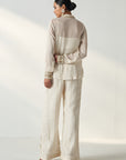 Vani Ivory Shirt Pant Set