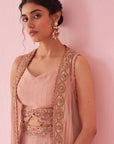 Gurnoor Ice Blue Sharara Set