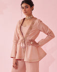 Gungun Blush Pink Sharara Set