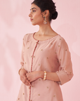Gulbadam Blush Pink Co-Ord Set