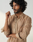 Omkar Fawn Co-ord Set