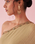 Gulbano Green Sharara Set