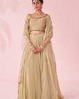Gulkand Green Lehenga Set