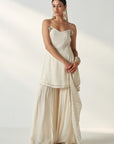Pakhi Ivory Kurta Sharara Set