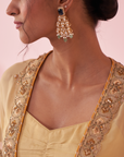 Guldana Yellow Cape Set