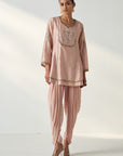 Pihu Blush Pink Tulip Pant Set