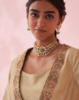 Gulnaz Green Kurta Set
