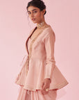 Gulnaz Blush Pink Kurta Set