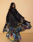 Denzel Trench, Larissa Corset Blouse and Zoya Lehenga Skirt