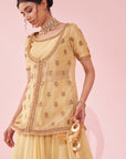 Gulmohar Yellow Lehenga Set