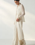 Vani Ivory Shirt Pant Set