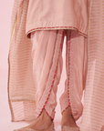 Gulnar Blush Pink Kurta Set