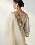 Roop Ivory Kurta Pant Set