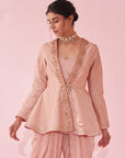 Gulnaz Blush Pink Kurta Set