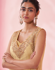 Geetika Yellow Sharara Set