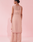 Geetika Blush Pink Sharara Set